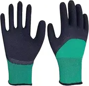 Gardening Gloves - Rubber Work Gloves |Puncture Resistant Garden Gloves | Waterproof Glove for Gardening | Flexible Grip Gloves for Weeding Digging Raking Pruning Yard Work
