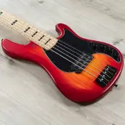 Sandberg California VM-5 5-String Bass, Maple Fingerboard, Cherry Sunburst Matt