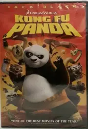 Kung Fu Panda DreamWorks DVD Jack Black 2008