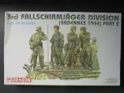 Dragon 1/35th Scale 3rd Fallschirmjager Division Part 2 Figure Set No. 6143