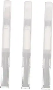 OATIPHO 3Pcs Transparent Lip Gloss Bottles Refillable Lightweight Dispenser for Travel Portable Lip Glazes for Lip Gloss Lotion and Perfume The Go