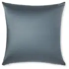 22" x 22" Throw Pillow Cozy Soft Microbead Dark Slate Grey: 1 Pc