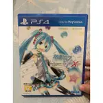 PS4 初音未來 中文版 人氣歌姬 音樂節奏遊戲 PS5可玩 收錄多首動聽歌曲 PROJECT DIVA X HD