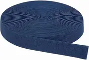 uxcell Elastic Bands for Sewing 2.5cm x 9m Navy Blue Knit Elastic Spool High Elasticity for Wigs, Waistband, Pants, Craft DIY Projects