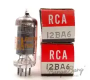 2 RCA 12BA6/HF93/CV1928 Pentode RF Amplifier Radio Audio Vacuum Tube Valve- Bang