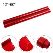 60*12 Size Car Truck Headlight Tail Fog Light Tint Film Red Smoke Vinyl Sticker