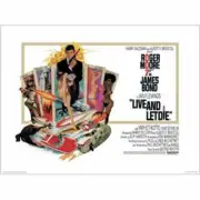 James Bond 007 - Live And Let Die Art Print POSTER 60x80cm NEW