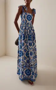 [Cara Cara] Tula Cotton Poplin Maxi Dress