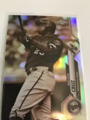 NELSON CRUZ 2020 Topps Chrome Sepia Refractor MINNESOTA TWINS