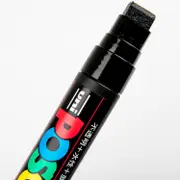 Posca Broad Chisel Tip Black 17K