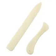 Tegg Bone Folder 2PCS Bone Paper Creaser Scoring Board Tool for Making Card