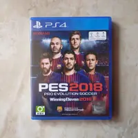 在飛比找蝦皮購物優惠-PS4正版中古游戲 實況足球2018 實況18 PES201