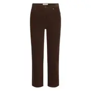 [Frame] Frame Corduroy Straight-leg Trousers 24 US BROWN