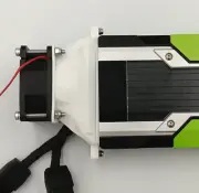 Nvidia Tesla P40 P100 V100 K80 M40 Blower Adapter Fan Kit - Fits 60 mm Fan