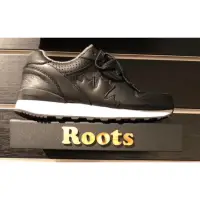 在飛比找蝦皮購物優惠-現貨Roots 楓葉皮革鞋，100%牛皮全新正品,25.5c
