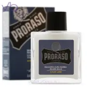 PRORASO Single Blade Azur Lime Professional Beard Balm Aftercare For Men