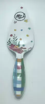 THE PIONEER WOMAN ~ BLUE FLORAL CAKE & PIE SERVER MELAMINE BRAND NEW! So CUTE!!!