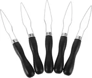 Operitacx 5pcs Button Threading Tool for Easy Sewing Durable and Hand Friendly Fastening Device for Shirts and Crafts Button Helper for Seniors and Cross Stitching