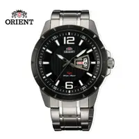 在飛比找PChome24h購物優惠-ORIENT 東方錶 SP 系列 寬幅日期運動石英錶 鋼帶款