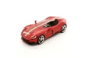 Bburago Licensed 1:18 Scale Ferrari Signature Monza SP-1 Diecast Model Car Red
