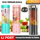 Cordless Portable Personal Blender for Shakes Smoothies USB Rechargeable 16OZ AU