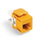 Leviton Extreme 6 Yellow Connector High Impact Fire Retardant QuickPort 10m