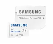 SAMSUNG 256GB PRO Endurance microSDXC with Adapter MB-MJ256KA