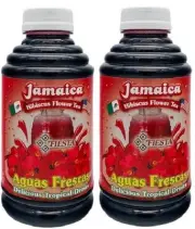Fiesta Aguas Frescas Jamaica Hibiscus Flower Tea Drink Mix 2 Pack