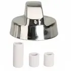 Knob For Belling E662 E663 664 E664w Silver Cooker Oven Hob Control Knob Switch