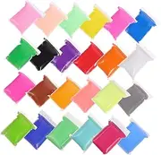 BESTonZON 24Packs Modeling Clay for DIY Craft Kit for Clay Ornaments Easy to Shape Squeeze for Safe Modeling Clays for Creative Fun