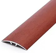 Carpet Trim Strip Transition Strip Rustic Aluminum Threshold Transition Strips, Carpet to Laminate/Wood to Tile Edge Trim, for Doorways Uneven Floors, 4cm/ 1.6inch Wide(Style2)