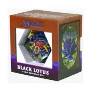 SDZ3001-01 Sirius Dice Black Lotus 54mm Spindown D20