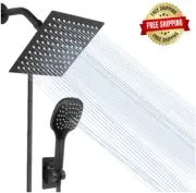 Sistema De Cabezal Ducha Regaderas Con Manguera Para Baño Modernas Lluvia 2PCS
