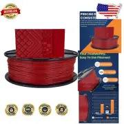 Premium 1 kg Tough Pro PLA+ Filament, 1.75 mm, Iron Red - Enhanced Durability