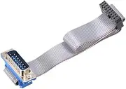 XYWHPGV IDC Wire Flat Cable DB15 Male to FC-16 Female Connector 2.54mm Pitch 20cm Length(c8a77 ba486 f114f af4cc e1f3e 8d71c