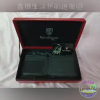 在飛比找蝦皮購物優惠-藍寶堅尼 男性用皮夾短夾 Tonino Lamborghin