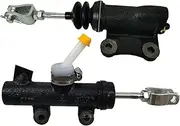 Clutch Spring Clutch Slave Cylinder Pump/Clutch Master Cylinder Fit for Chinese JMC Truck Lorry Van Auto Car Motor Parts Clutch Slave Cylinder(Both of Them)