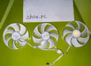 GPU Replacement Cooler cooling Fan For ASUS ROG STRIX RTX 4080 4090 White