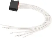 Oreilet Rear Tail Light Wiring Harness, Plug Pigtail Connector for W204 C Class, 7 Wire Replacement with ABS, PVC, Copper Cable