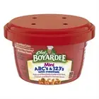 Mini ABCs & 123s Meatball Microwave Meals - 12 Bowls, 7.5 oz Each