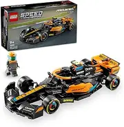 LEGO Speed Champions 2023 McLaren Formula 1 Race Car Toy for 9 Plus Year Old Boys & Girls, Kids Toy Vehicle Set, Model Building Kit, F1 Merchandise Desk Decor 76919