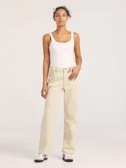 90S Mid Baggy Organic Cotton Relaxed Jean