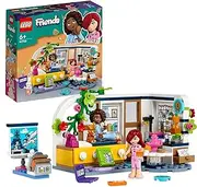 LEGO® Friends Aliya's Room 41740 Building Toy Set; A Bedroom Set for Kids Aged 6+; Comes with Aliya, Paisley and Aira The Puppy Characters, Plus Accessories for Imaginative Role Play