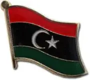 Libya Country Flag Bike Motorcycle Hat Cap lapel Pin