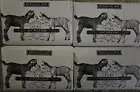 SET OF4 BEEKMAN 1802 PURE UNSCENTED GOAT MILK SOAP 9oz Each NEW FREE SHIPPING