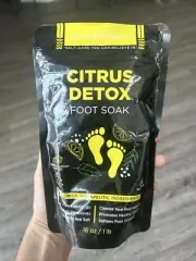 Citrus Detox Foot Soak with Epsom Salt - for Foot Callus Immune Boost