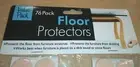 76 Floor Protectors Furniture Leg Felt Pads Self Adhesive Chair Sofa Table Round