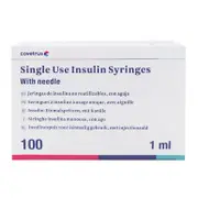 Covetrus Vet Syringes With Needle 1ml 40IU/ml (100 pack)