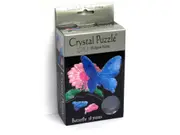 3D Blue Butterfly Crystal Puzzle
