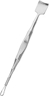 Dual-ended Blackhead Scraper Stainless Steel Skincare Tool Face Pimple Cleaning Device Men's Beauty Scrubber